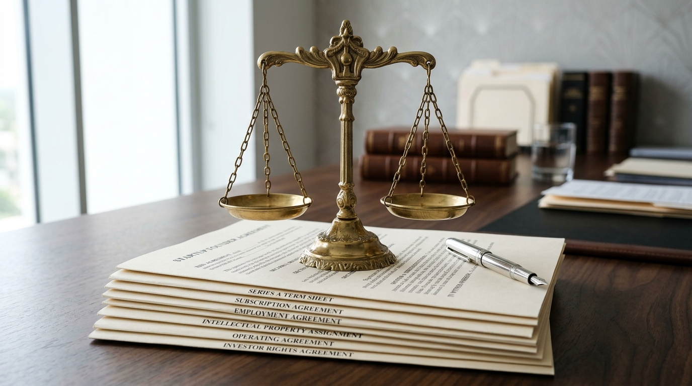 Tech and IP Law Concept